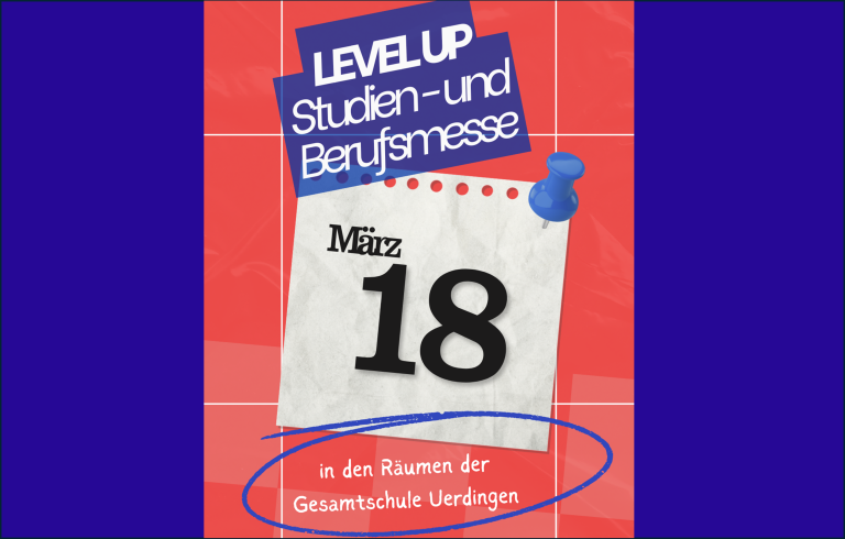 LEVEL UP – Studien- und Berufsmesse an der Gesamtschule Uerdingen