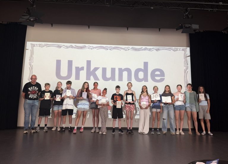 Helferfrühstück und Ehrungen zum Schuljahresabschluss